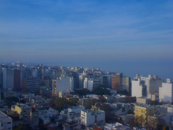 Buildings and coast of Montevideo city, Uruguay  - Uruguayuruguay.com